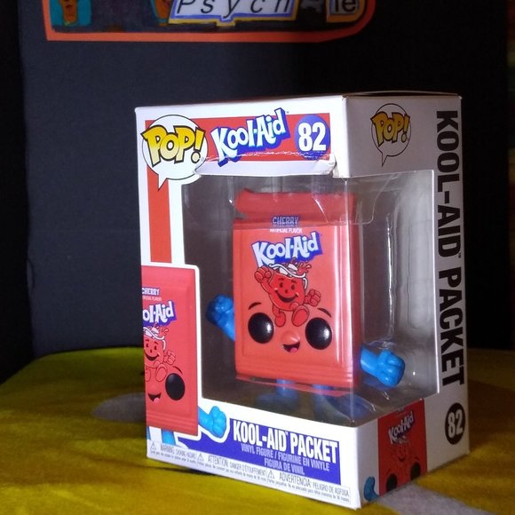Kool Aid Packet Cherry Kool Aid Ad Icons Funko Pop 82 NIB - Picture 1 of 4